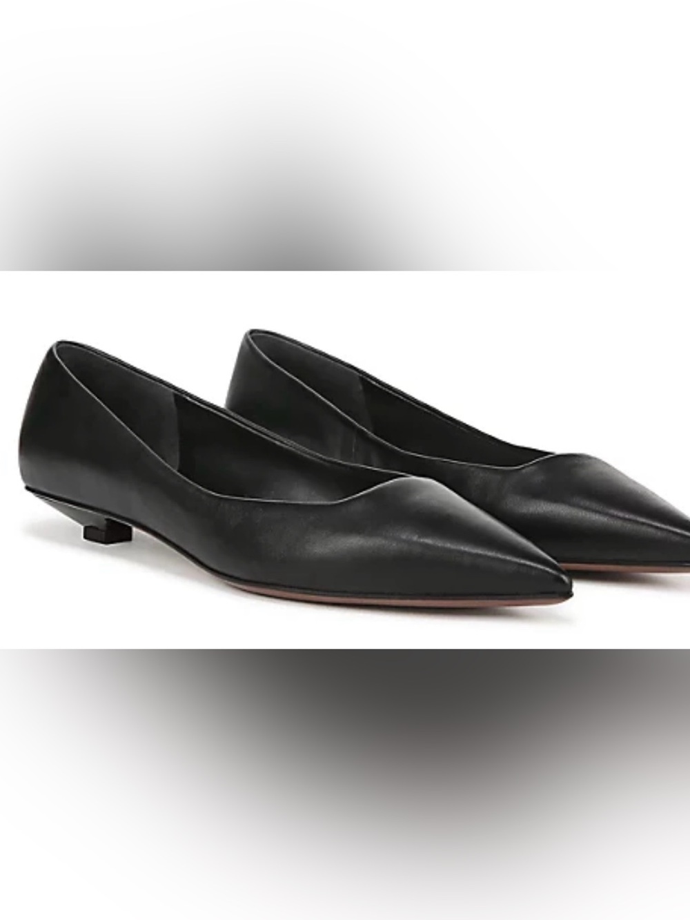Franco Sarto Prella mini kitten heel, 9, black